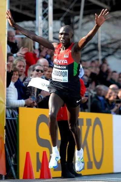 Mistr světa v půlmaratonu Geoffrey Kipsang Kamworor