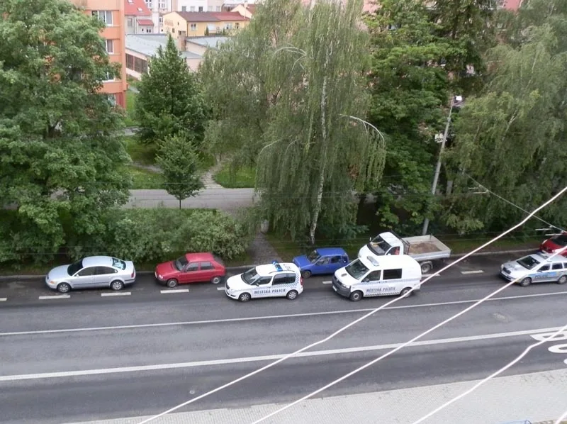 Zadržení černého pasažéra na Lidické třídě
