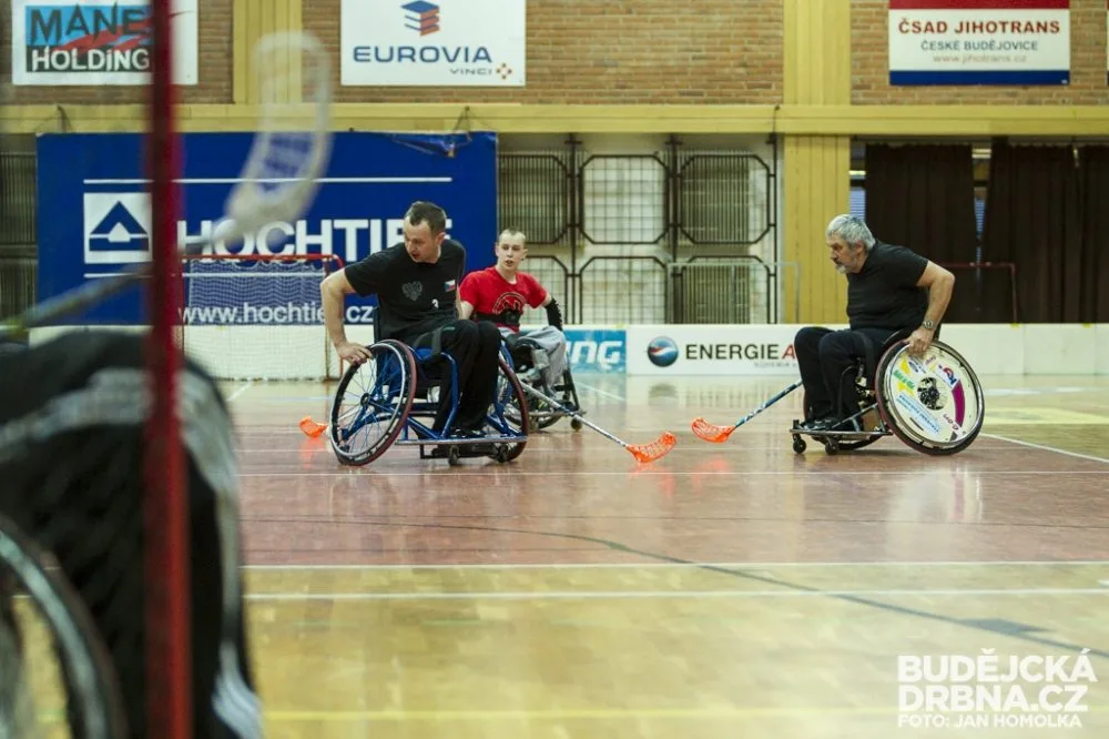 Trénink vozíčkářů FBC United České Budějovice