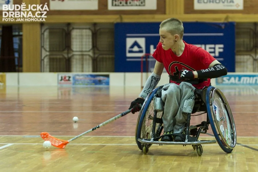 Trénink vozíčkářů FBC United České Budějovice