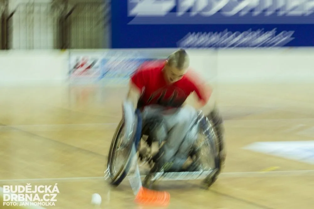 Trénink vozíčkářů FBC United České Budějovice