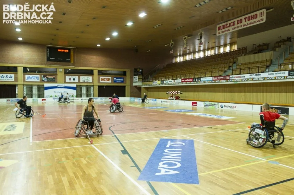 Trénink vozíčkářů FBC United České Budějovice