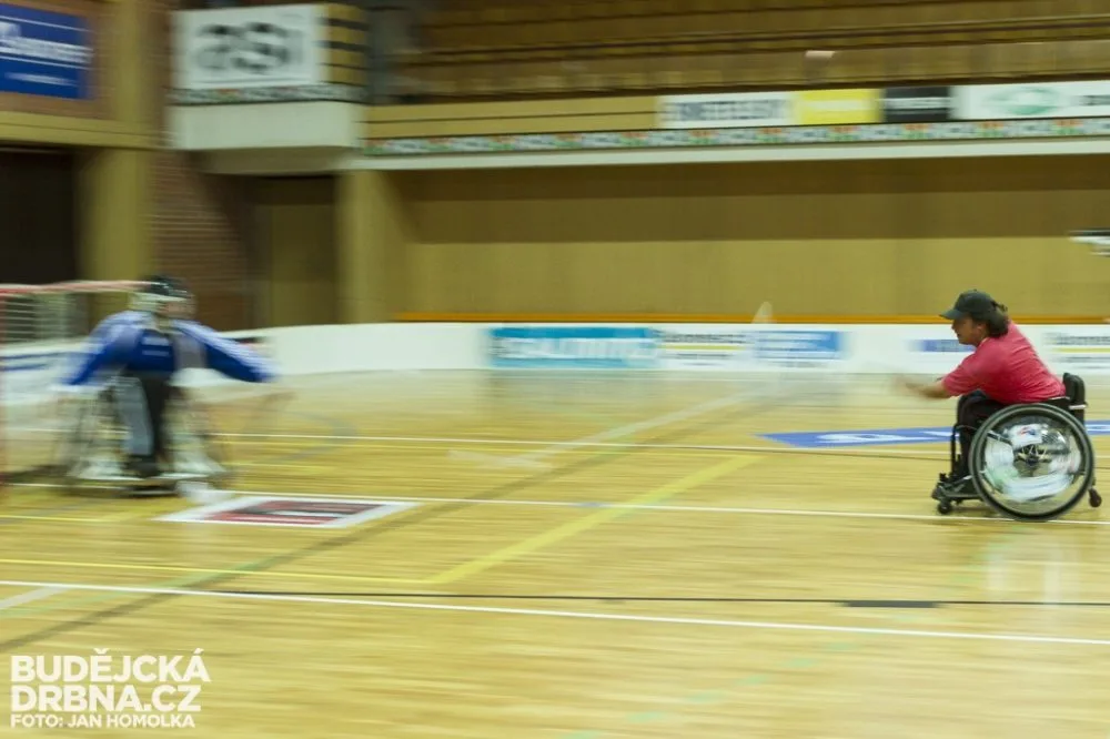 Trénink vozíčkářů FBC United České Budějovice