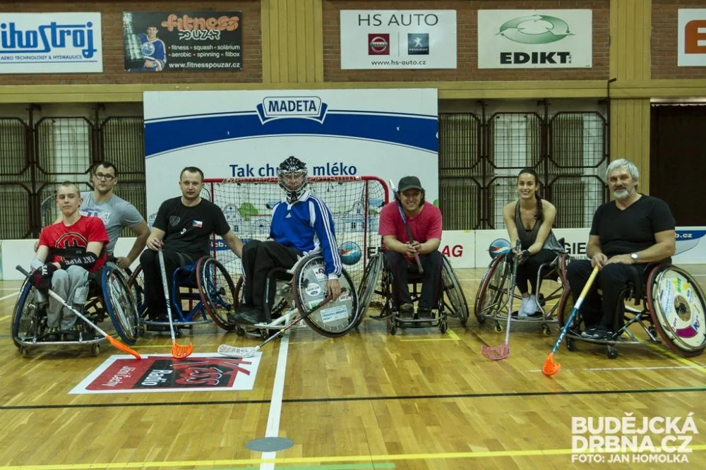 Trénink vozíčkářů FBC United České Budějovice