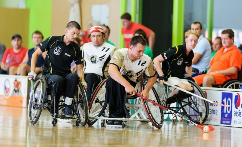 Zápas vozíčkářů FBC United České Budějovice