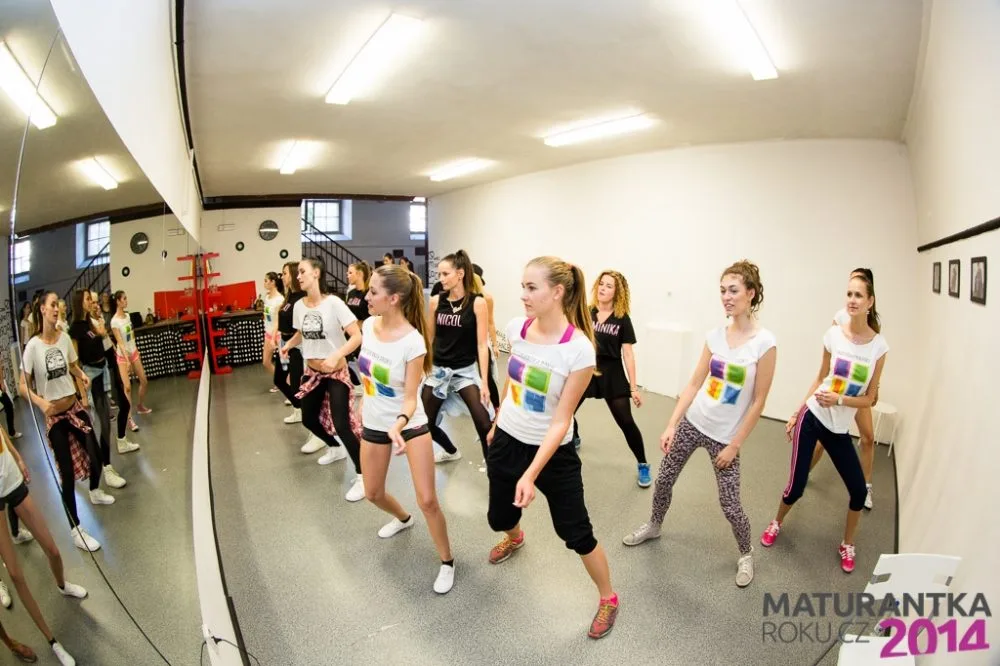 Nácvik vystoupení s NG Dance Crew