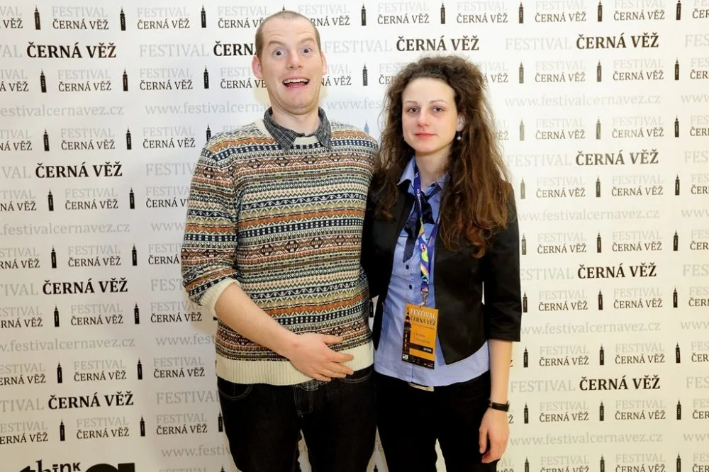 Tomislav Čečka a Zuzana Dědochová na Galavečeru vítězů 2013