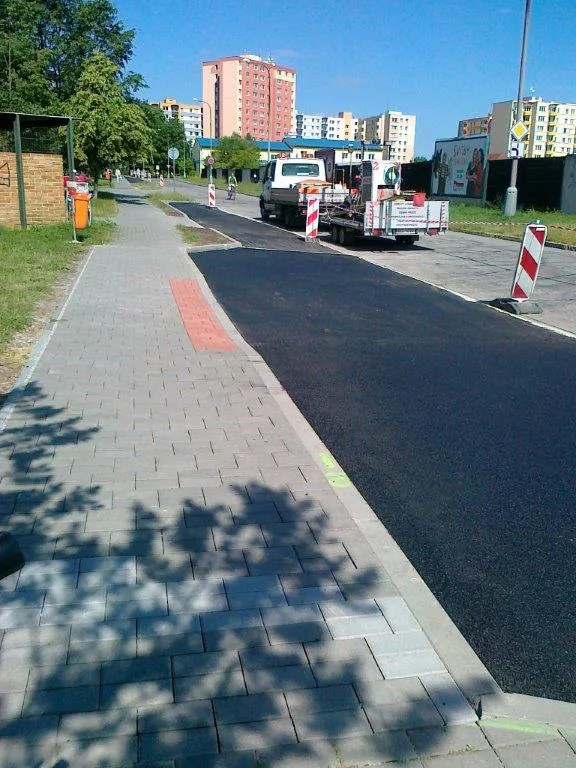 Nová parkovací místa ve Čtyřech Dvorech