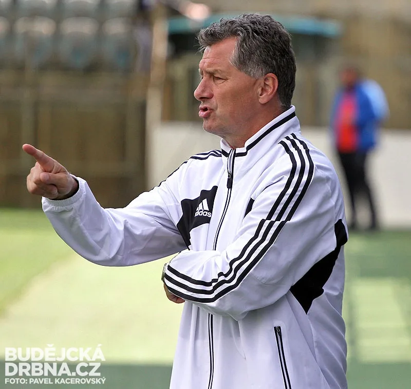 Hlavní trenér SK Dynamo České Budějovice Luboš Urban