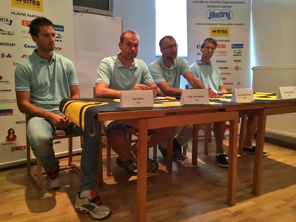 Tisková konference VK Jihostroj České Budějovice