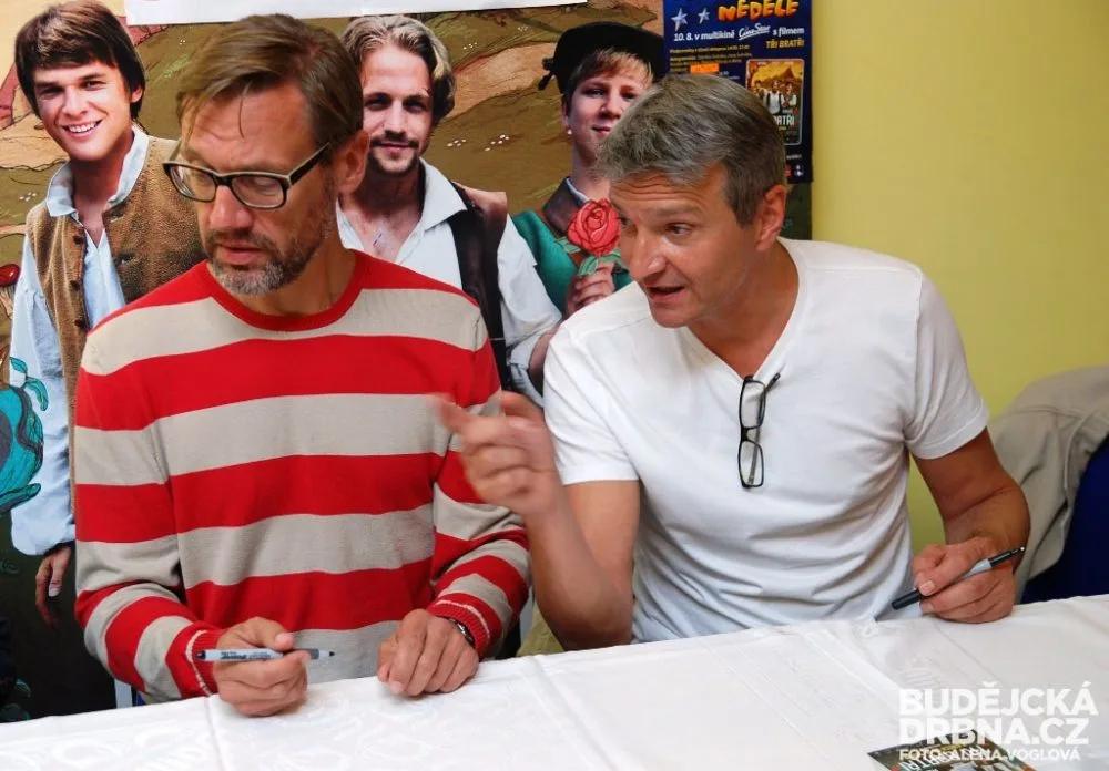 David Matásek a Jan Svěrák (zleva)