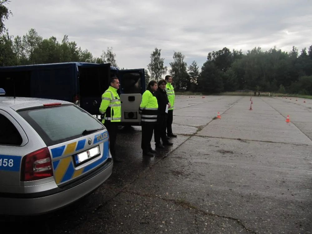 Soutěž jihočeských dopravních policistů Regulovčík 2014