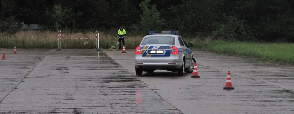 Soutěž jihočeských dopravních policistů Regulovčík 2014
