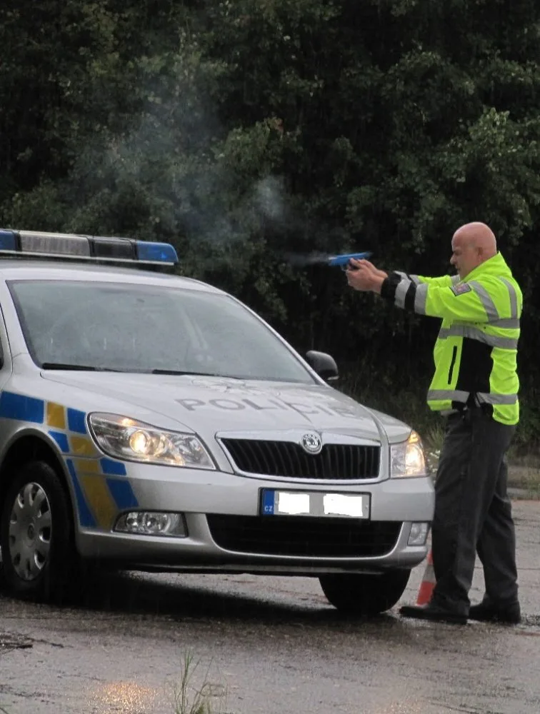 Soutěž jihočeských dopravních policistů Regulovčík 2014