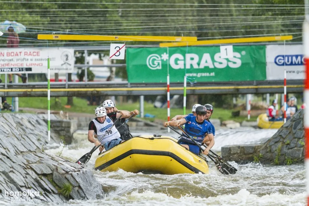 Rafting v Českém Vrbném