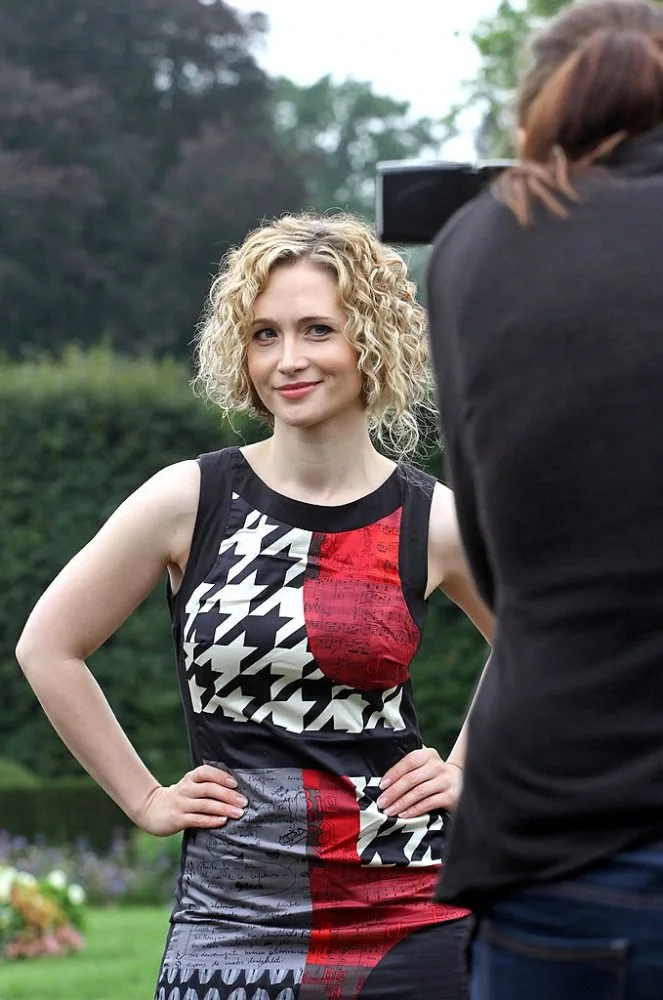 Nelly Tomčíková před objektivem fotografky