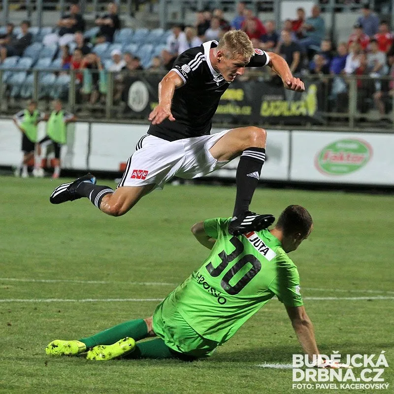 Michal Škoda byl proti Bohemians 1905 vidět, gól ale nedal