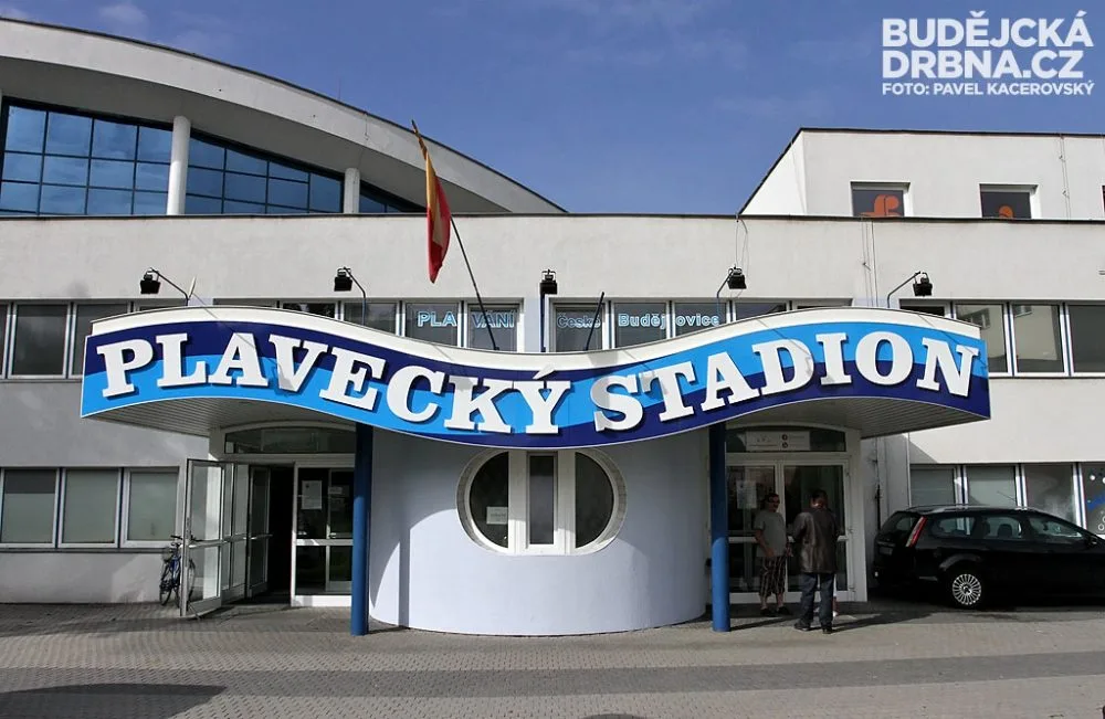 Plavecký stadion v Českých Budějovicích