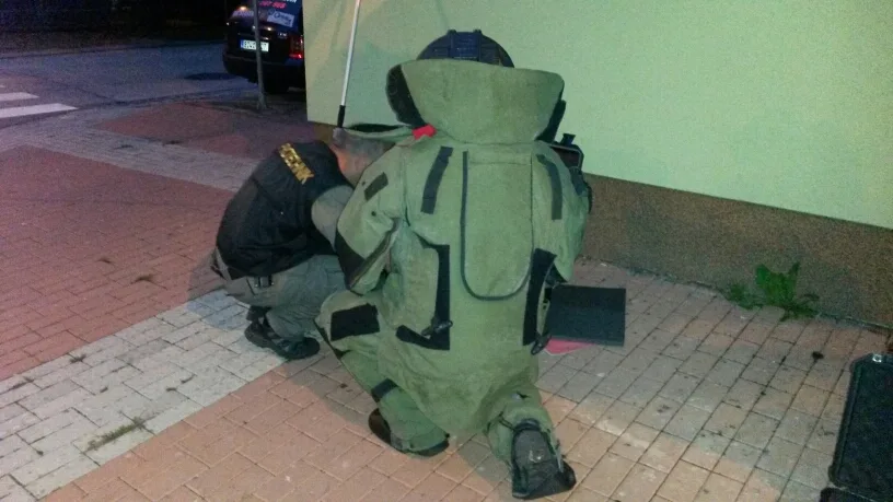 Zásah policistů a hasičů v Lipenské ulici