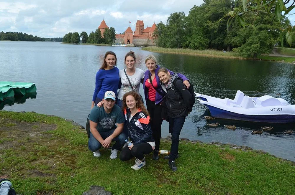 Český tým s hlavní organizátorkou Linou