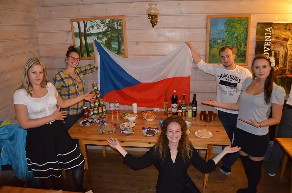 Reprezentování České republiky při mezinárodním večeru