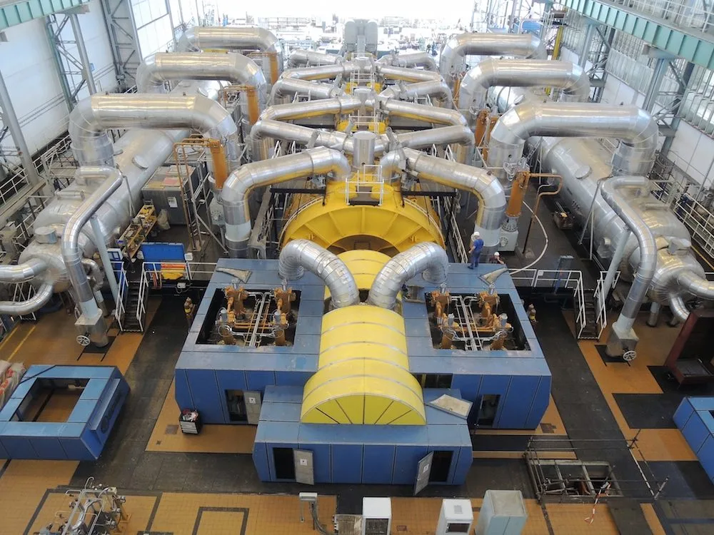 Turbína Jaderné elektrárny Temelín