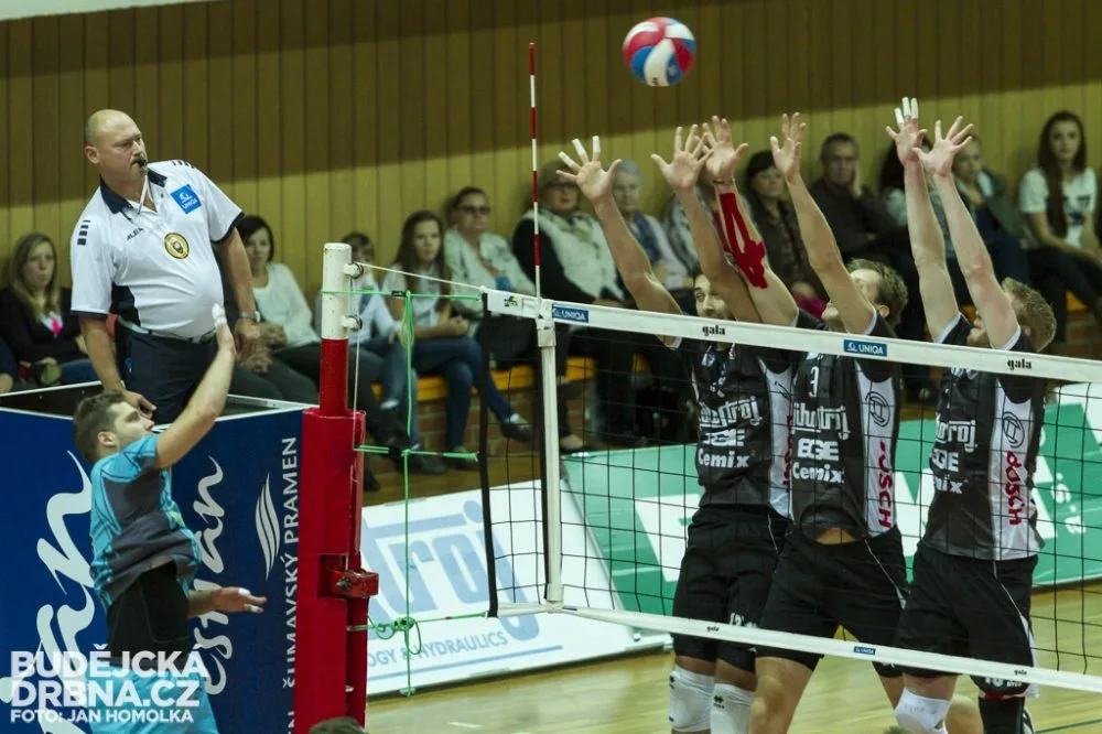 VK Jihostroj České Budějovice - Euro Sitex Příbram 3:0