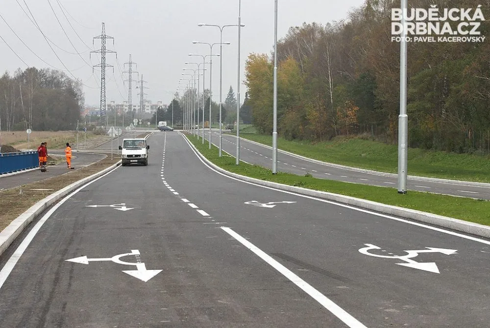 Nový úsek z Mladého do Suchého Vrbného měří kolem 400 metrů