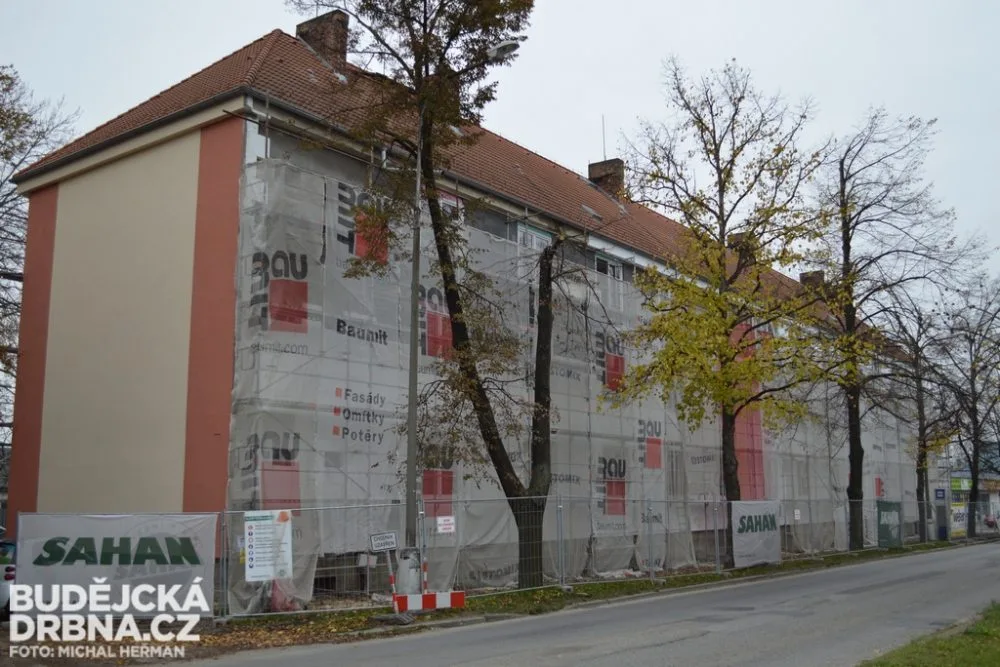 Rekonstruovaná ubytovna ve Vrbenské ulici