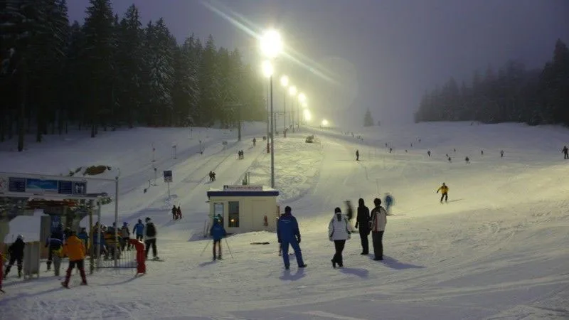 Lyžařský areál na Hochfichtu