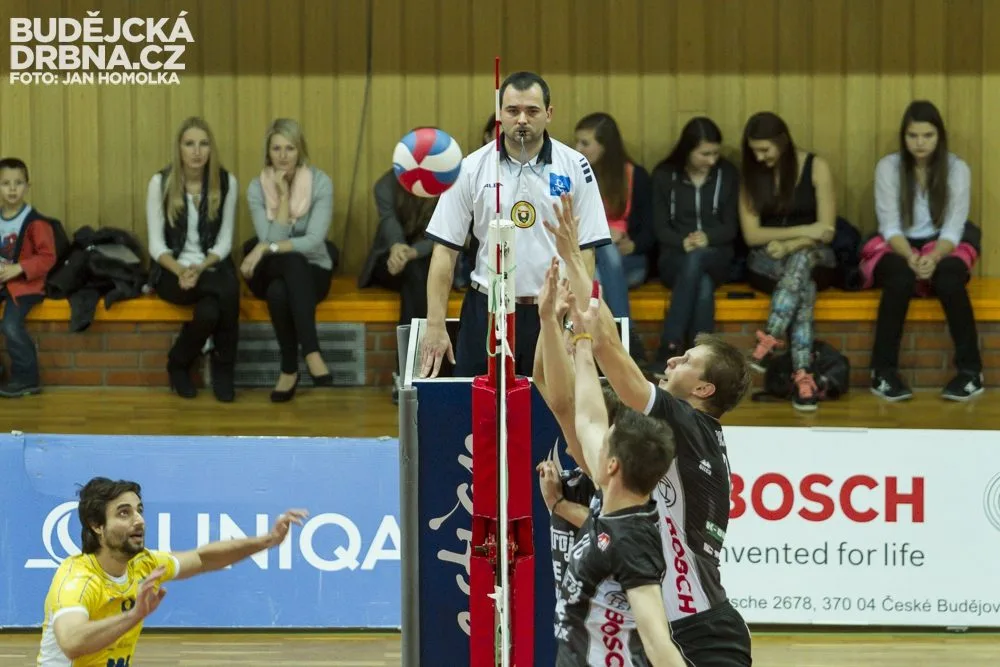 VK Jihostroj České Budějovice - SK Volejbal Ústí nad Labem 3:0