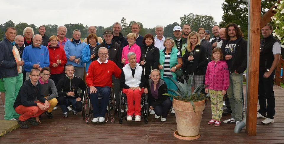 Mistrovství České republiky v golfu hendikepovaných na Hluboké. Foto Jana Brábníková