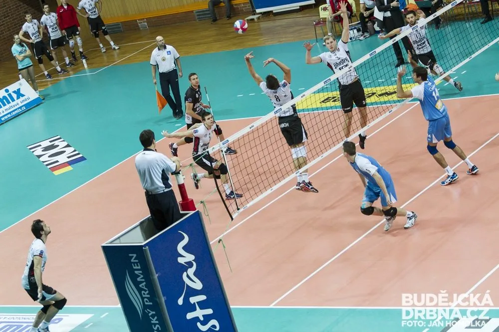 VK Jihostroj České Budějovice - VSC Fatra Zlín 3:2