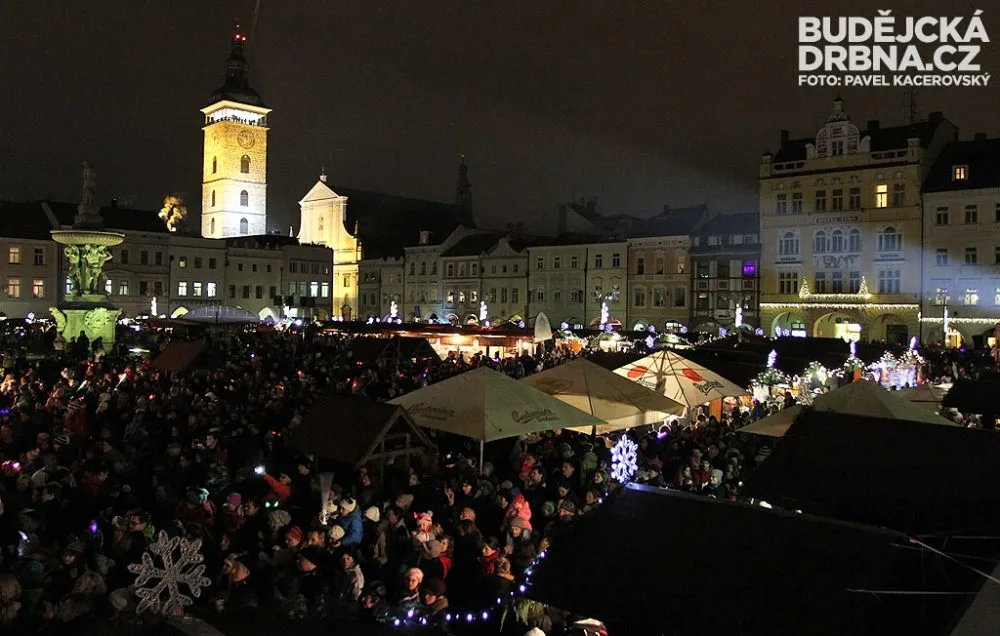 Budějovický advent láká do centra města tisíce lidí