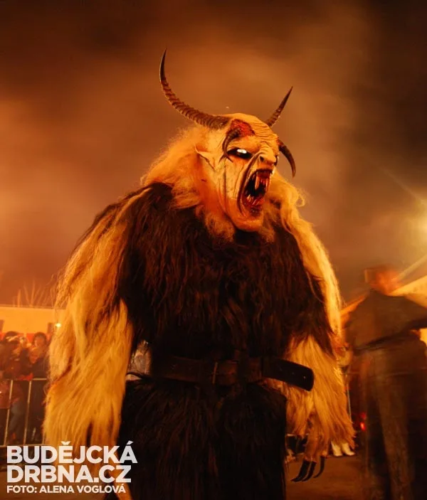 Krampus show v Kaplici