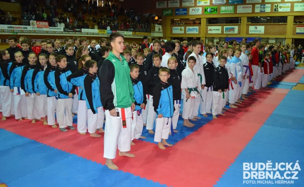 Mistrovství České republiky mládeže v karate v Českých Budějovicích