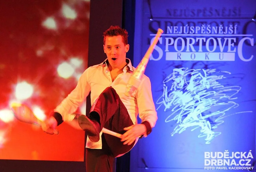 Artista Petr Šmaha předváděl neuvěřitelné kousky