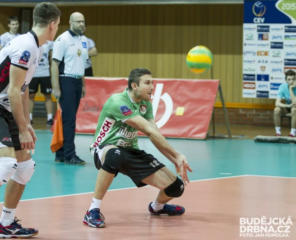 VK Jihostroj České Budějovice - Precura Antverpy 0:3