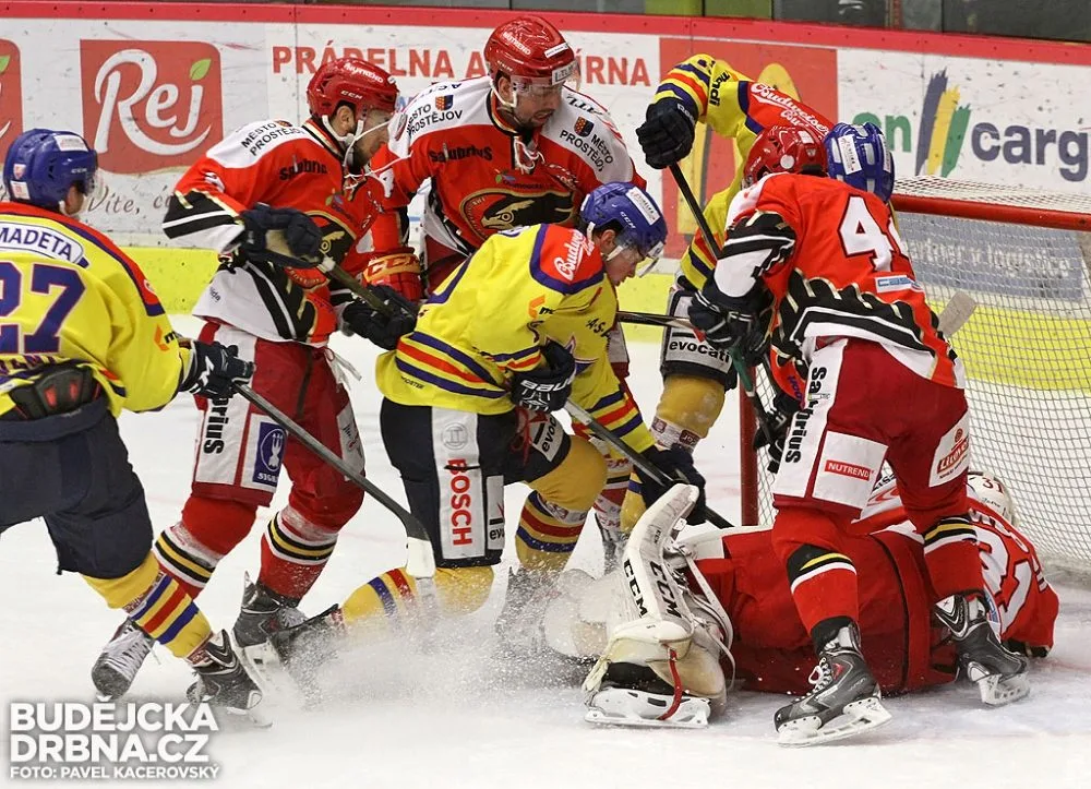 ČEZ Motor České Budějovice - LHK Jestřábi Prostějov 5:2