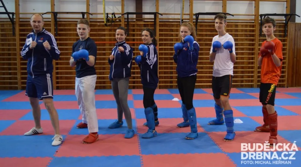 Trénink TJ Karate České Budějovice