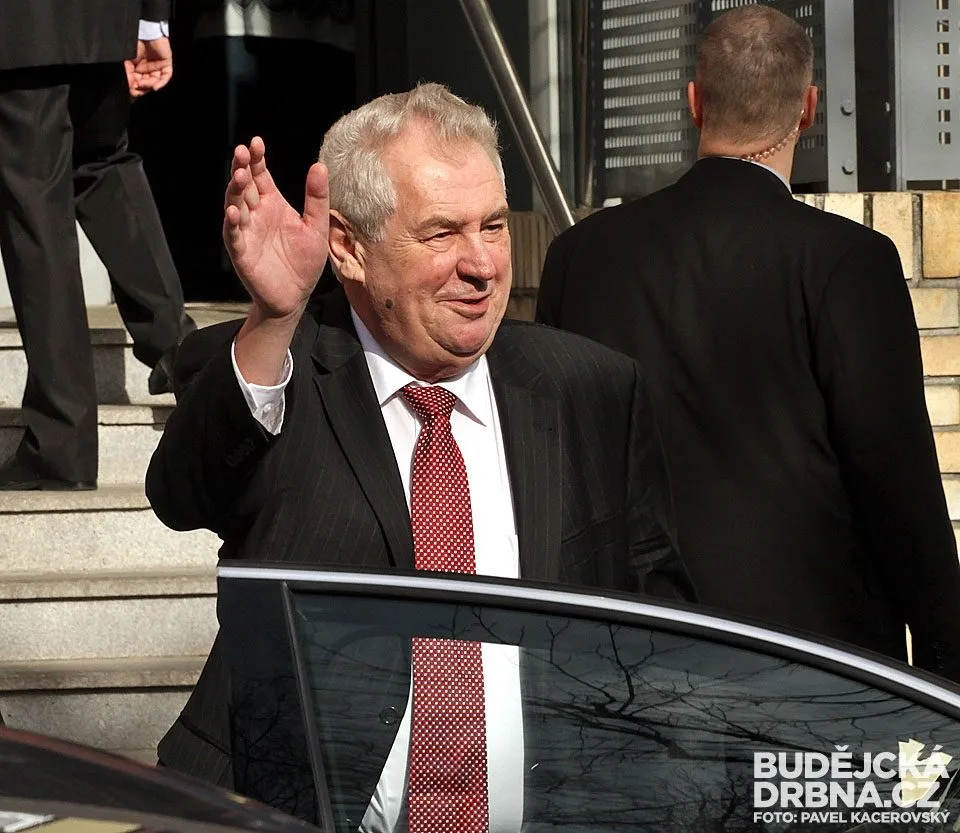 Prezident České republiky Miloš Zeman