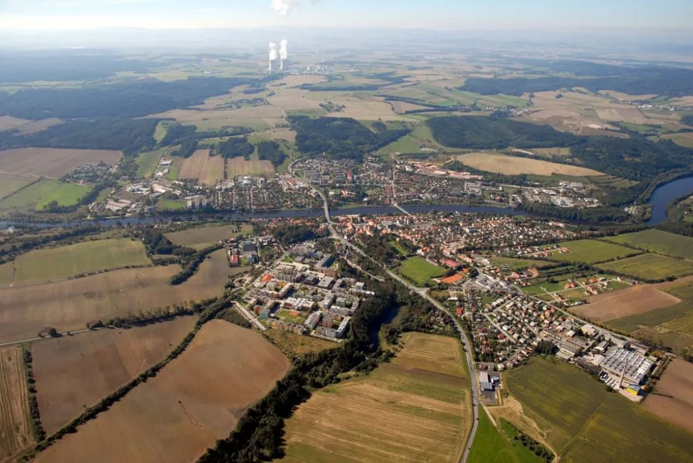 Nejvíce lidí v okolí elektrárny žije v Týně nad Vltavou