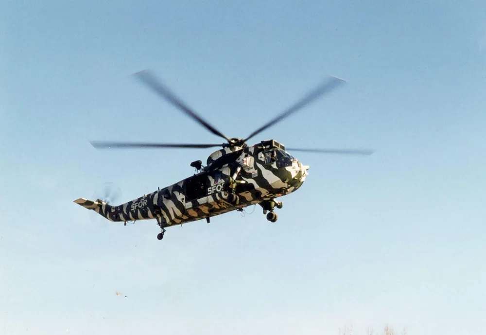 Helikoptéra mise SFOR