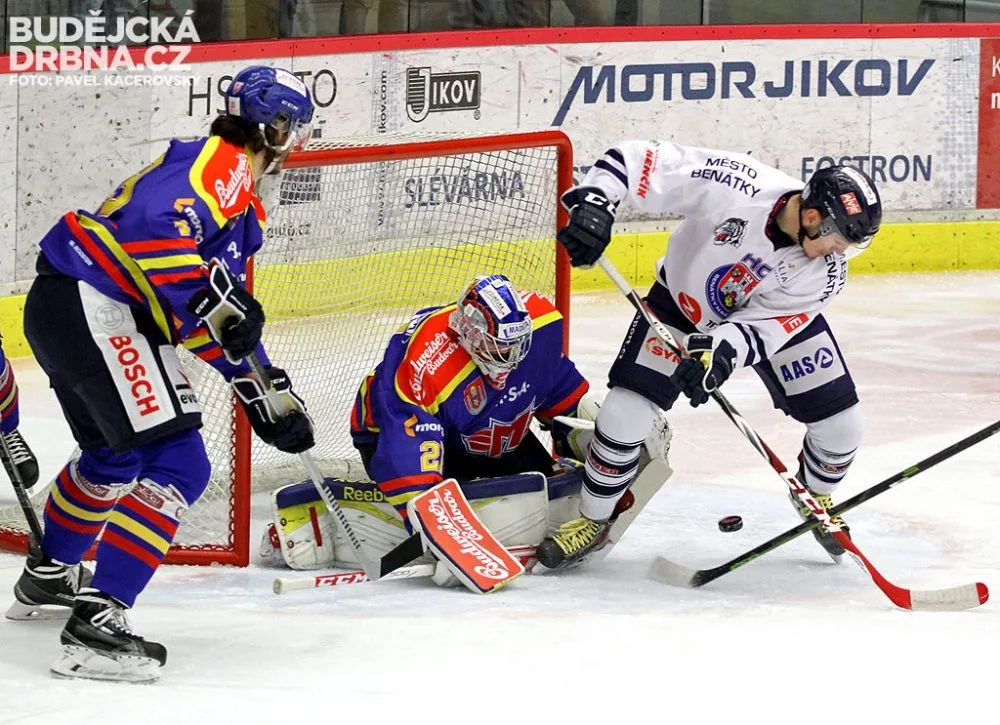 ČEZ Motor České Budějovice - HC Benátky nad Jizerou 1:4