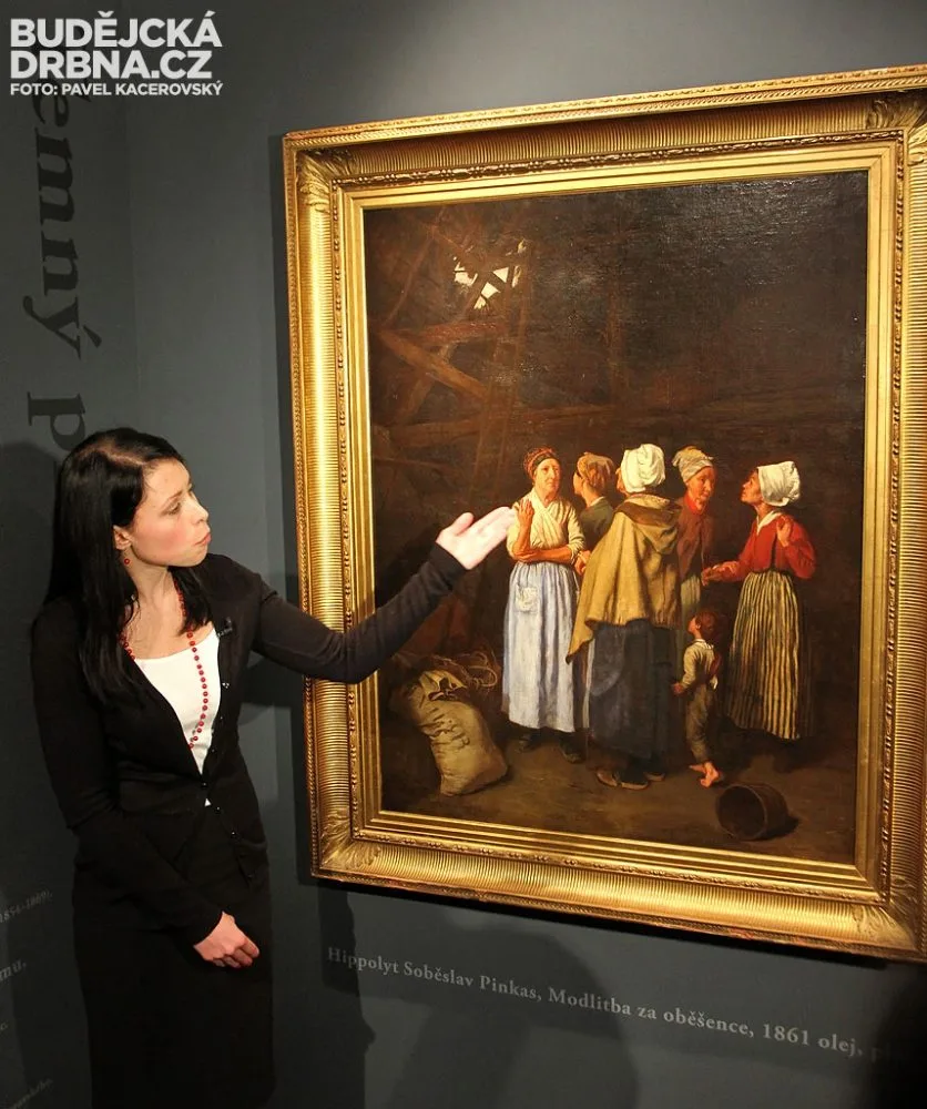 Kristýna Brožová vypráví o obrazu Modlitba za oběšence