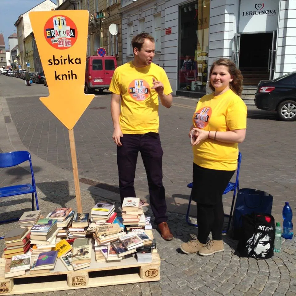 Sbírka knih v Budějcích