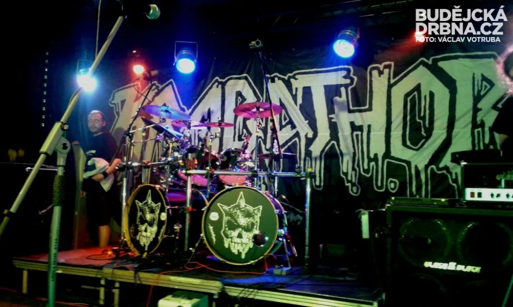 Koncert kapely Krabathor v Café Klubu Slavie