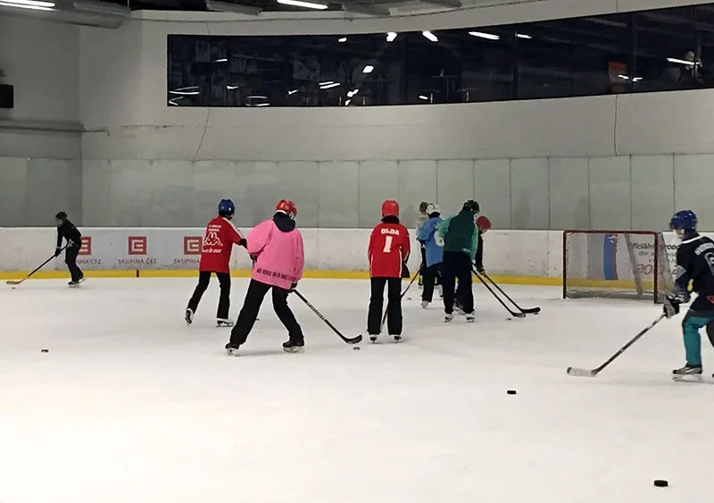 HC Dračice ČB při tréninku
