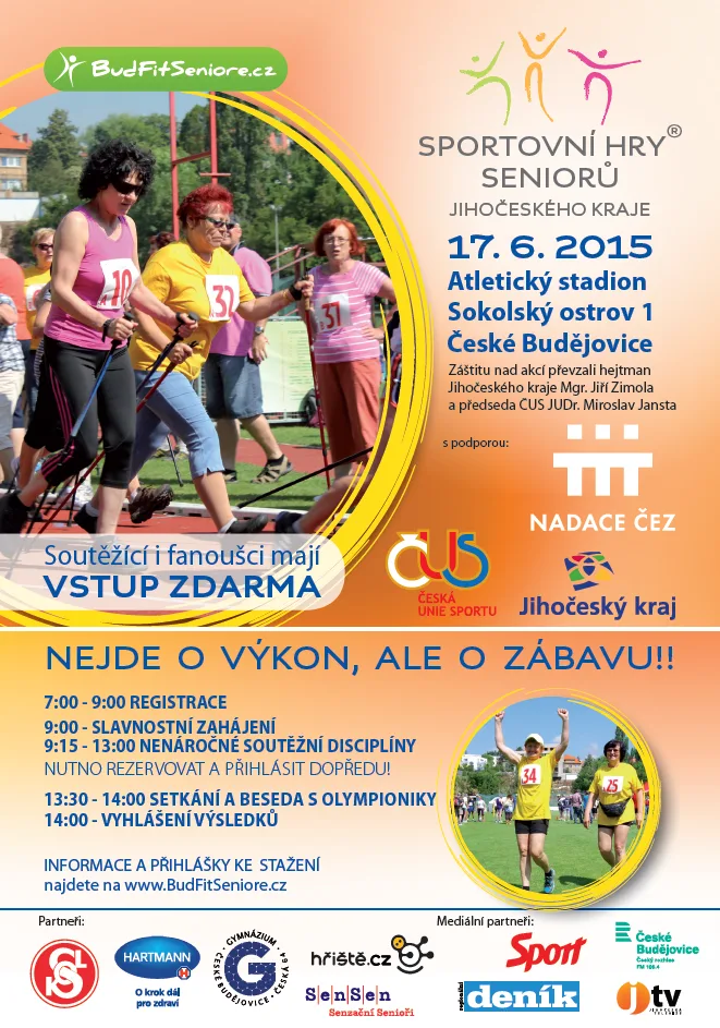 Blíží se Sportovní Hry Seniorů