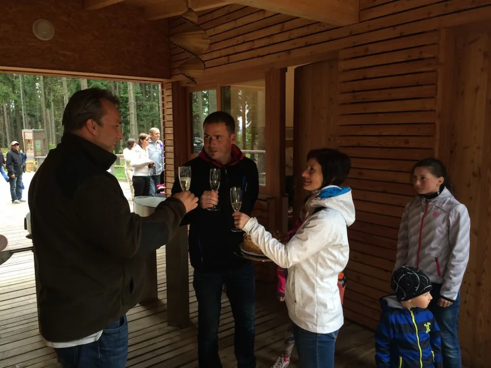 Miliontý návštěvník na Stezce korunami stromů Lipno